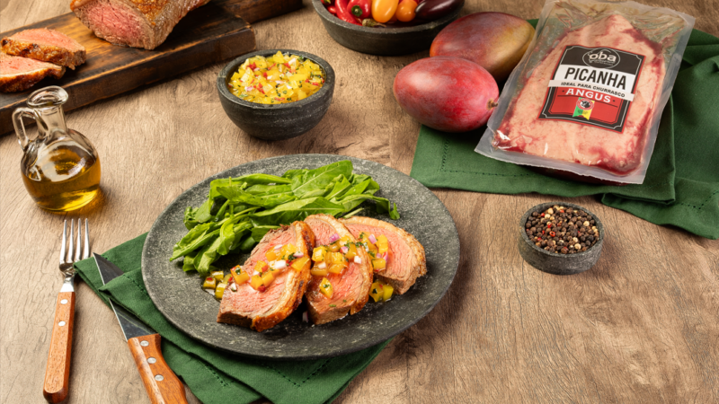 Churrasco saudável é possível com cortes magros e vegetais