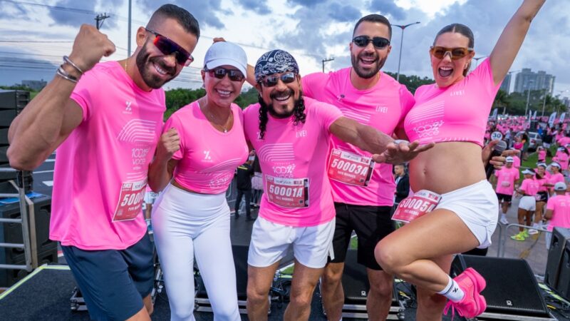 Corrida 100% Você traz Bell Marques para Brasília no feriado