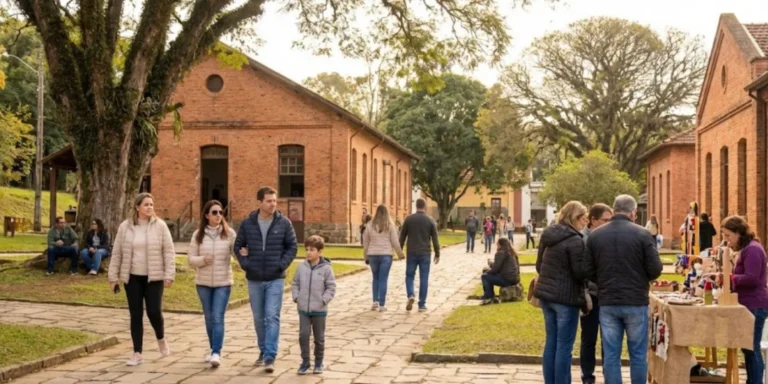Fundada em 1657, a cidade transformou seu solo fértil e relevo serrano na famosa Estrada do Vinho, que abriga dezenas de vinícolas familiares e gastronômicas. / Imagem ilustrativa