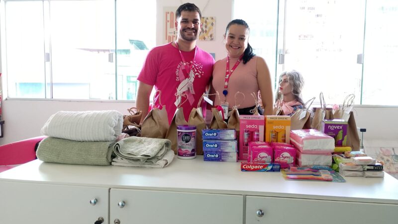 Campanha do IgesDF arrecada doações para mulheres