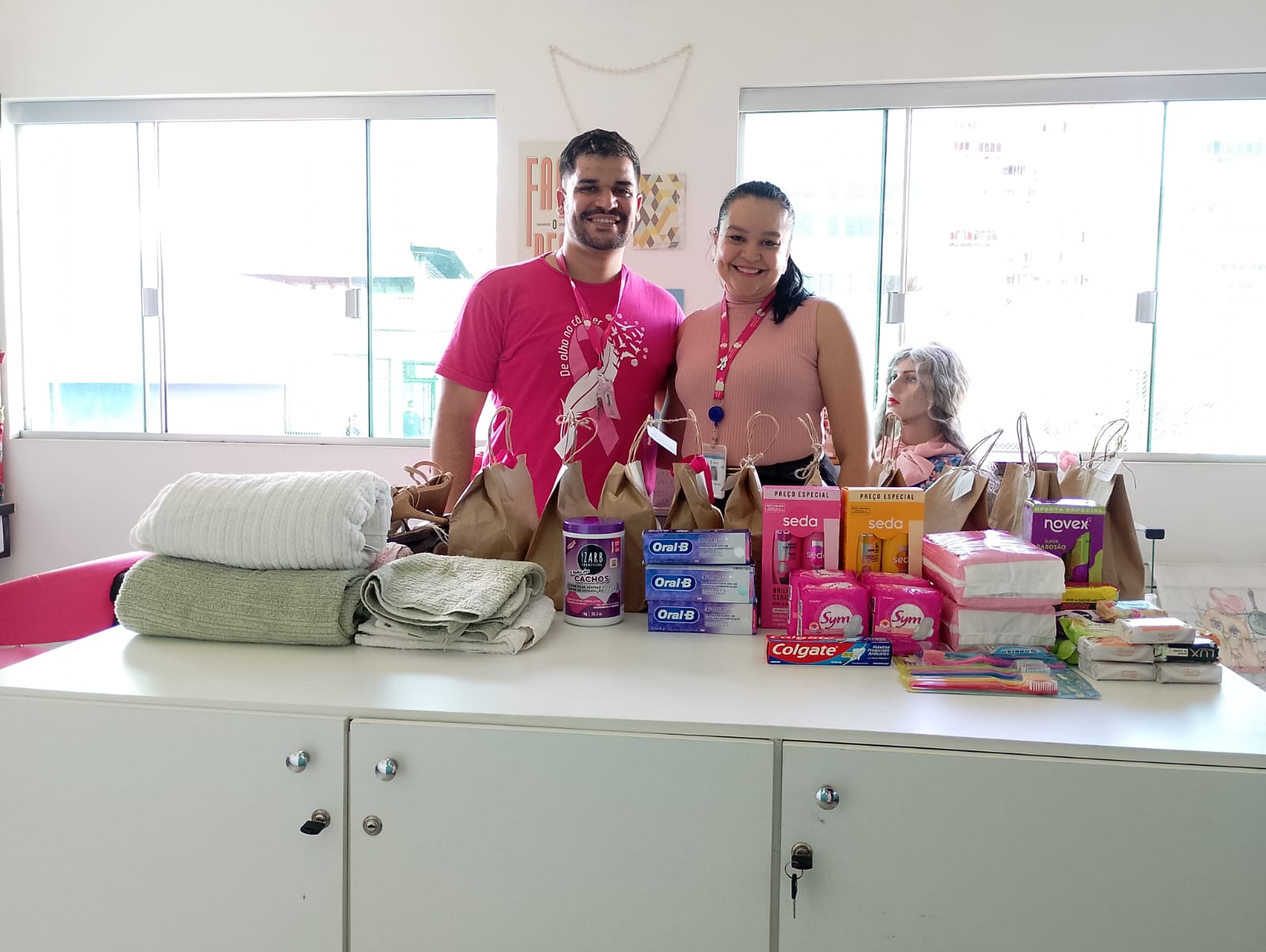 Campanha do IgesDF arrecada doações para mulheres