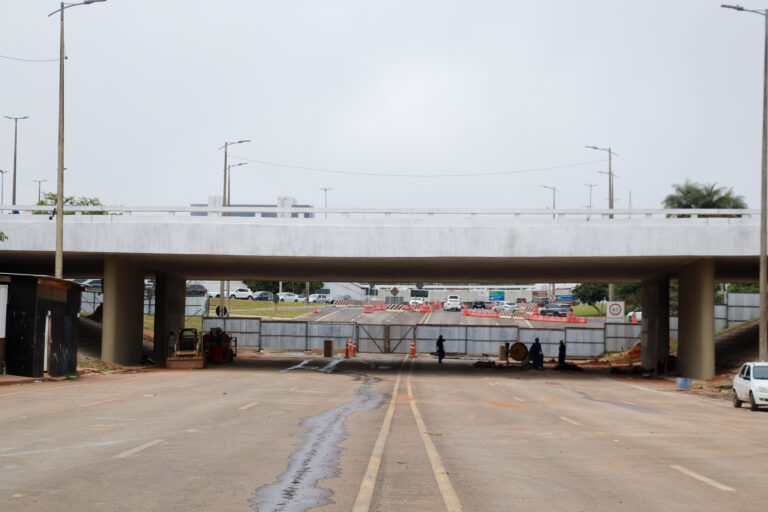 Os viadutos 10 e 11 do Eixo Rodoviário (DF-002) foram construídos há aproximadamente 70 anos | Foto: Divulgação/Novacap