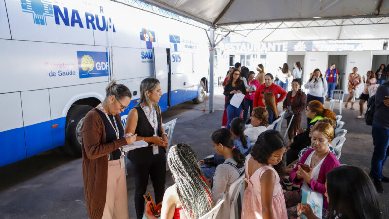 Riacho Fundo II recebe mutirão de saúde com o GDF na Sua Porta