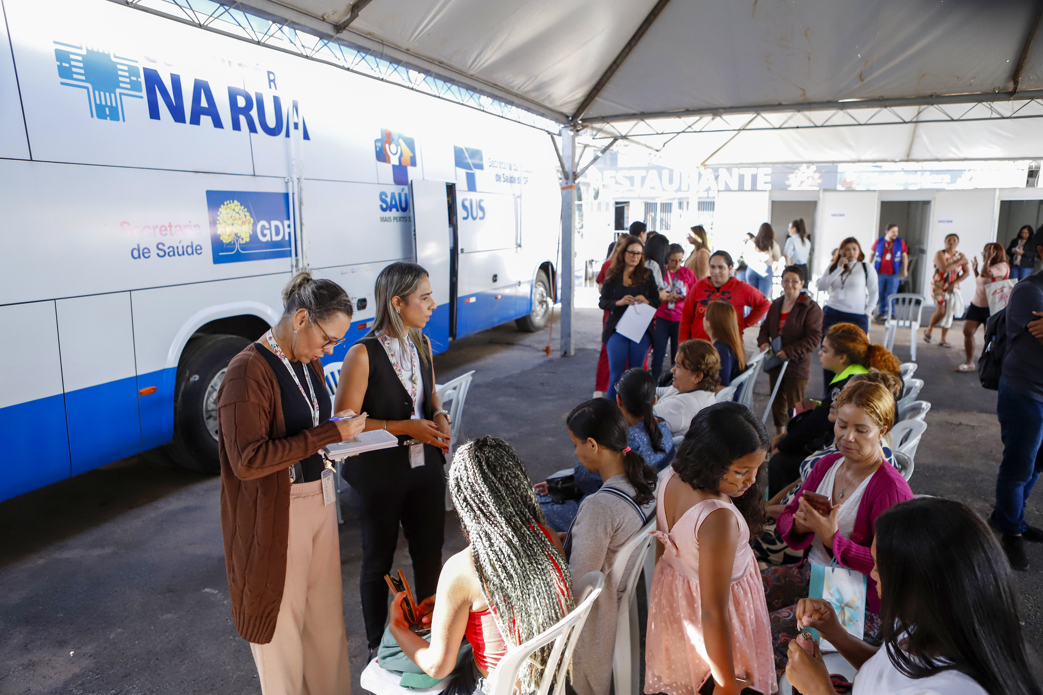 Riacho Fundo II recebe mutirão de saúde com o GDF na Sua Porta