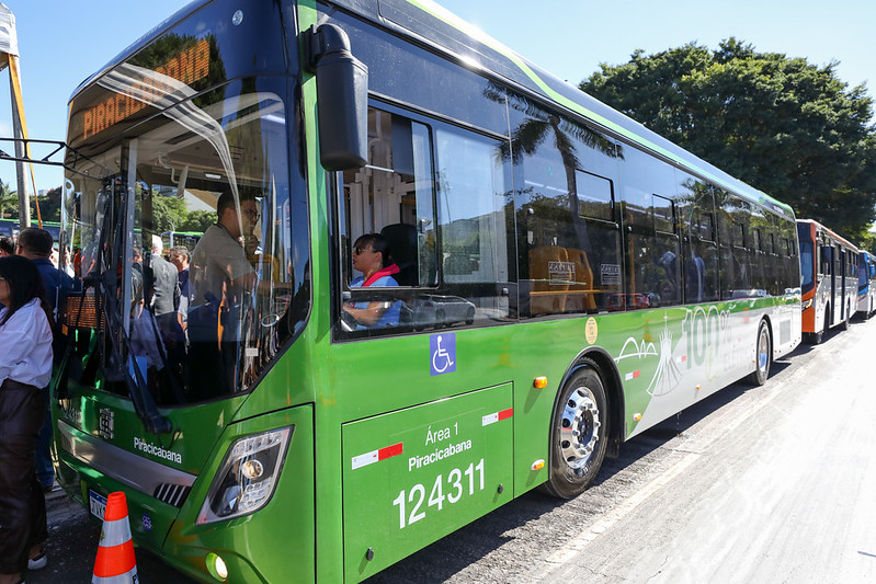 Ônibus novos chegam ao DF para reforçar o transporte público