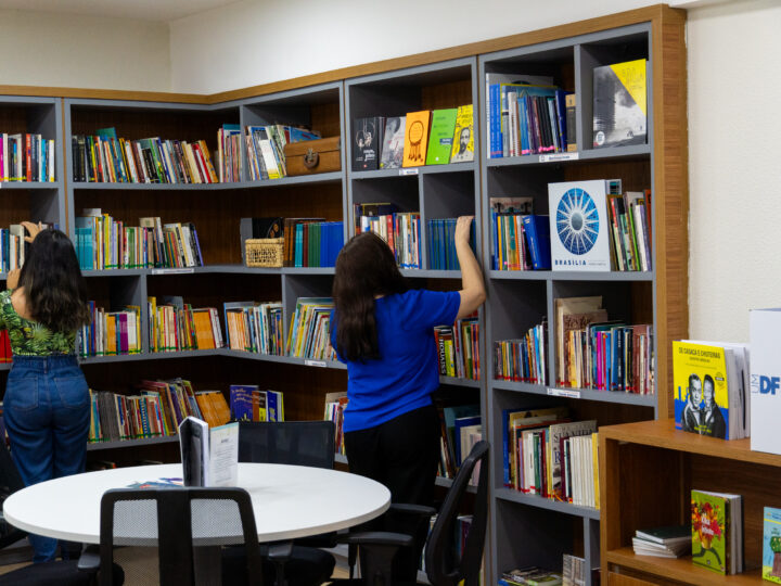 Programa Um DF que Lê inaugura espaço para incentivar o hábito da leitura