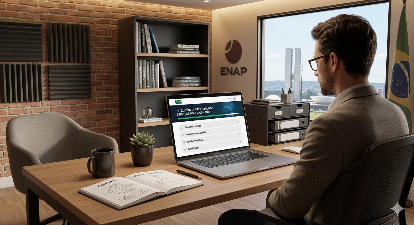Inteligência artificial ganha curso gratuito aberto pelo governo