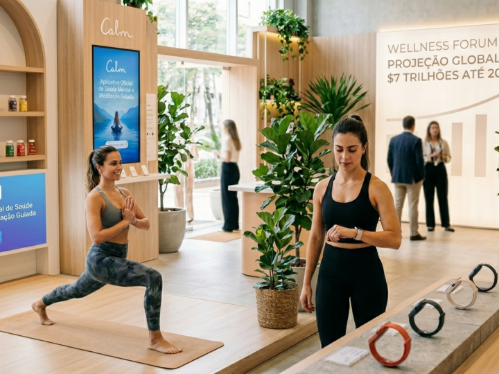 Mercado wellness projeta faturamento histórico no mundo até 2026