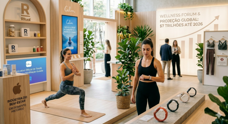 Mercado wellness projeta faturamento histórico no mundo até 2026