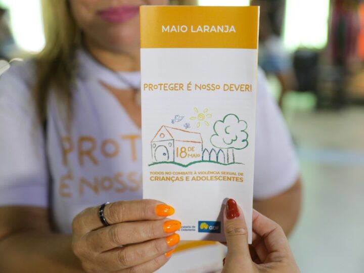 Maio Laranja intensifica combate à violência sexual no DF