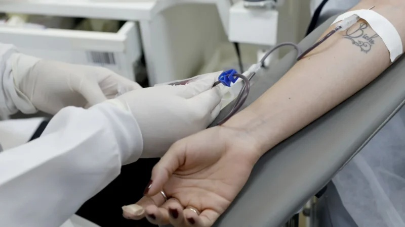 Doação de sangue ganha unidade móvel na Esplanada dos Ministérios