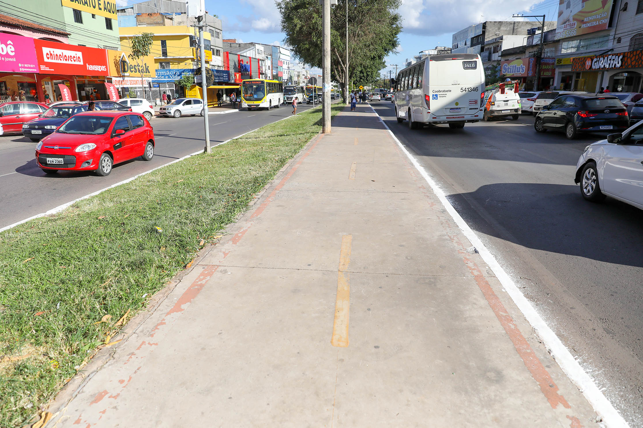 Obras no Paranoá trazem mais segurança para motoristas e pedestres