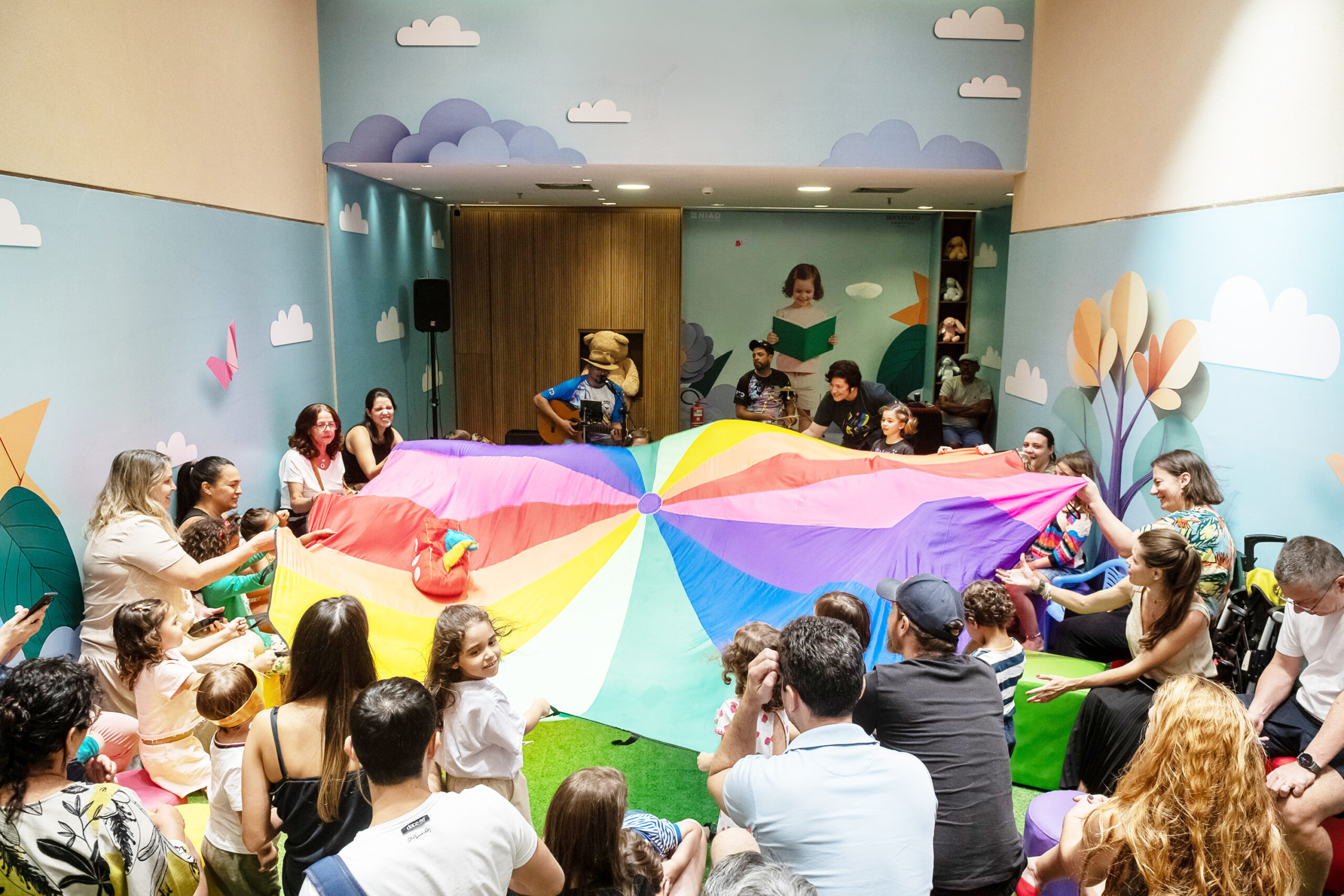 Musicalização infantil gratuita agita o Boulevard Shopping Brasília
