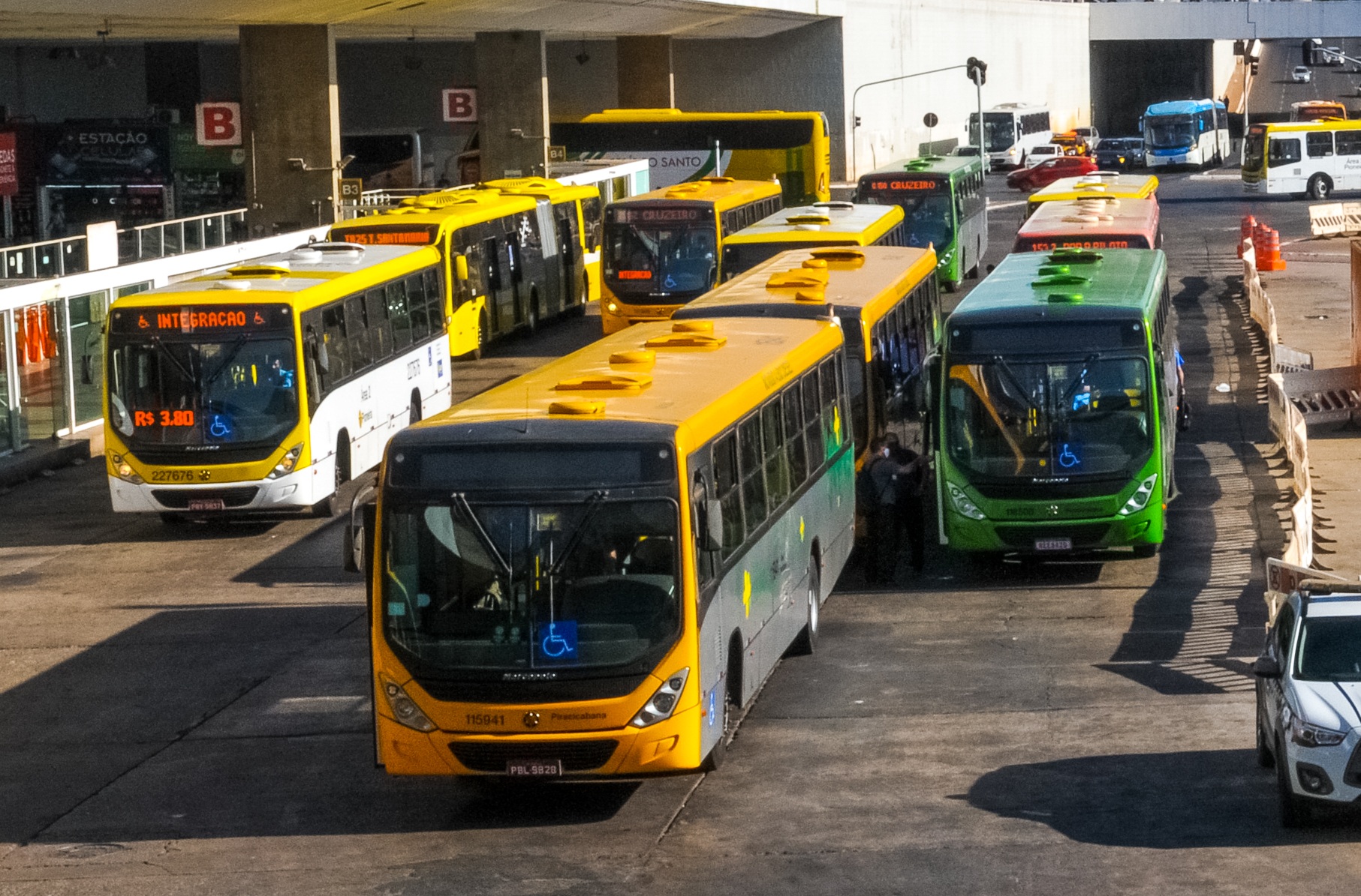 Transporte coletivo ganha reforço em dias de jogos