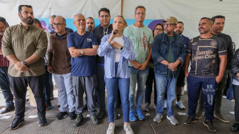 Parque de Águas Claras ganha quadra de areia e poço artesiano
