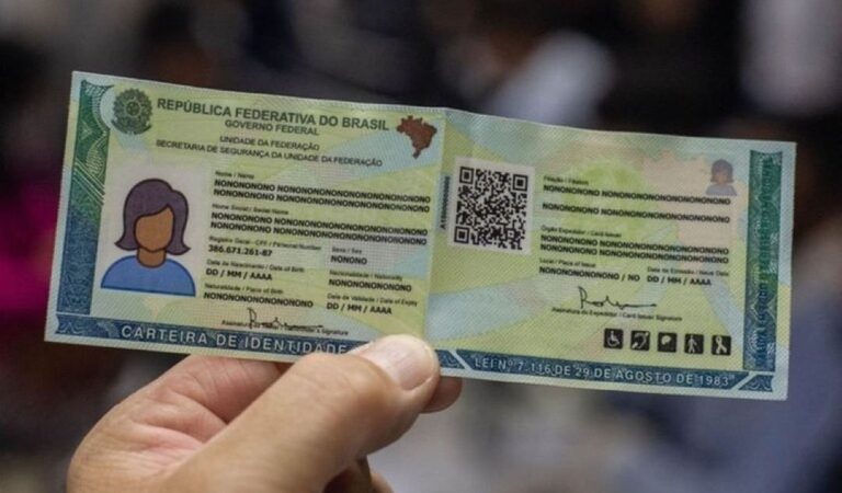Nova Carteira de Identidade Nacional com emissões gratuitas