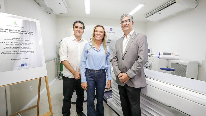 Tomógrafo com inteligência artificial chega ao Hospital