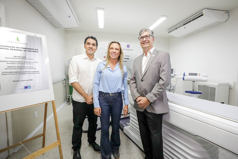 Tomógrafo com inteligência artificial chega ao Hospital