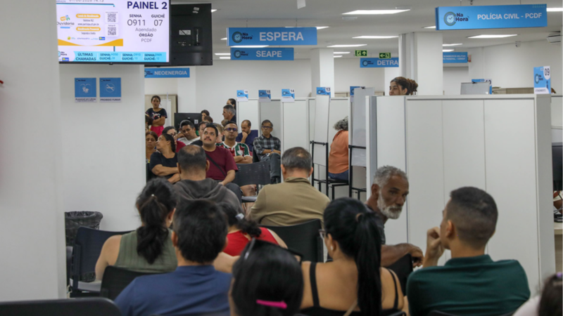 Na Hora amplia serviços públicos com 670 mil atendimentos no DF