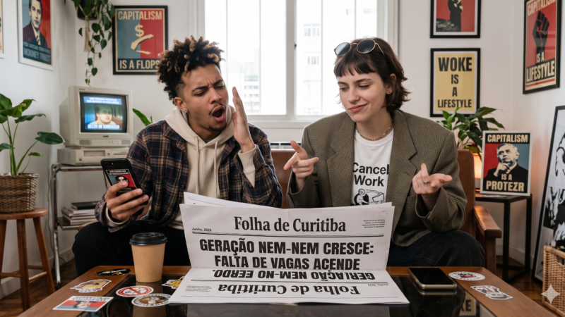 Geração nem-nem avança entre jovens no mercado brasileiro