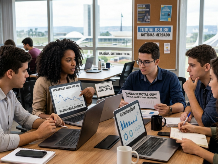 Home office dificulta contratação de jovens em início de carreira