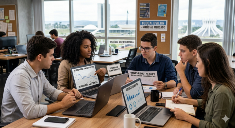 Home office dificulta contratação de jovens em início de carreira