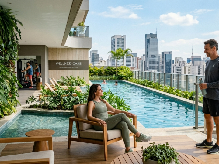 Mercado imobiliário de luxo cresce com foco em bem estar e saúde