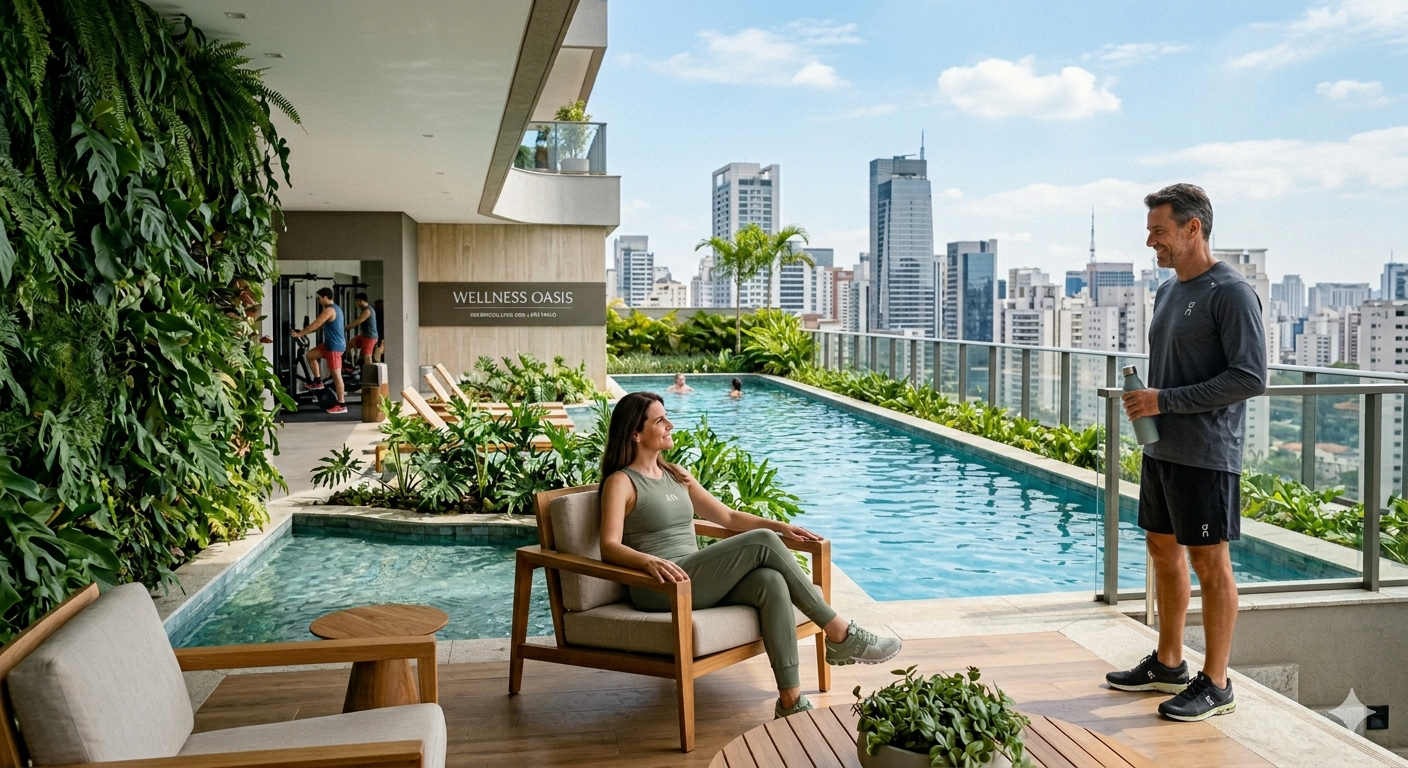 Mercado imobiliário de luxo cresce com foco em bem estar e saúde