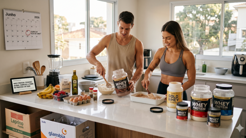 Whey protein enfrenta escassez global com febre de proteína