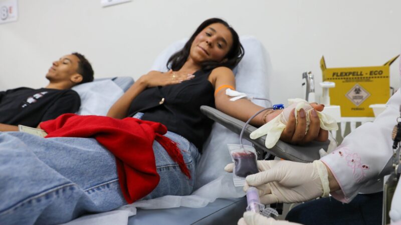 Junho Vermelho leva doação de sangue para a Praça do Buriti