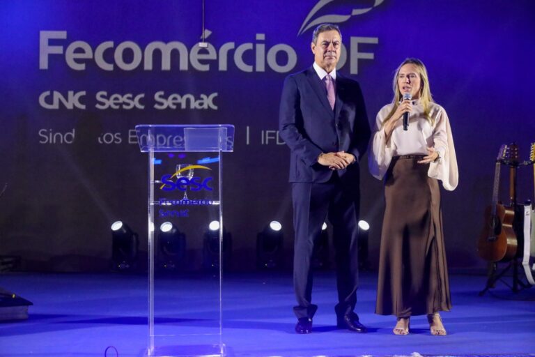Celina Leão na posse de José Aparecido: parceria com a Fecomércio para a criação do Polo Criativo Tecnológico no Setor Comercial Sul | Fotos: Lúcio Bernardo Jr./Agência Brasília