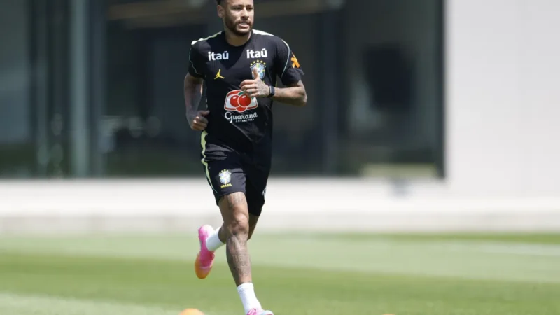 Neymar desfalca seleção brasileira contra o Haiti