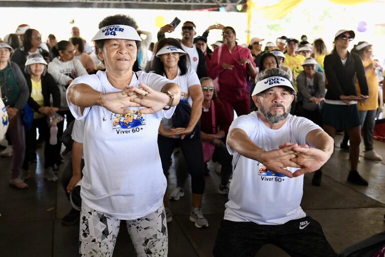 Atividades gratuitas para a população idosa começam no DF