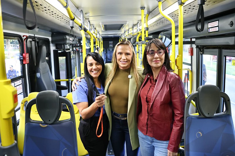 Ônibus novos reforçam o transporte público no DF
