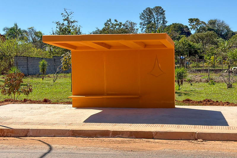 Abrigos de ônibus novos mudam a rotina dos moradores no Paranoá