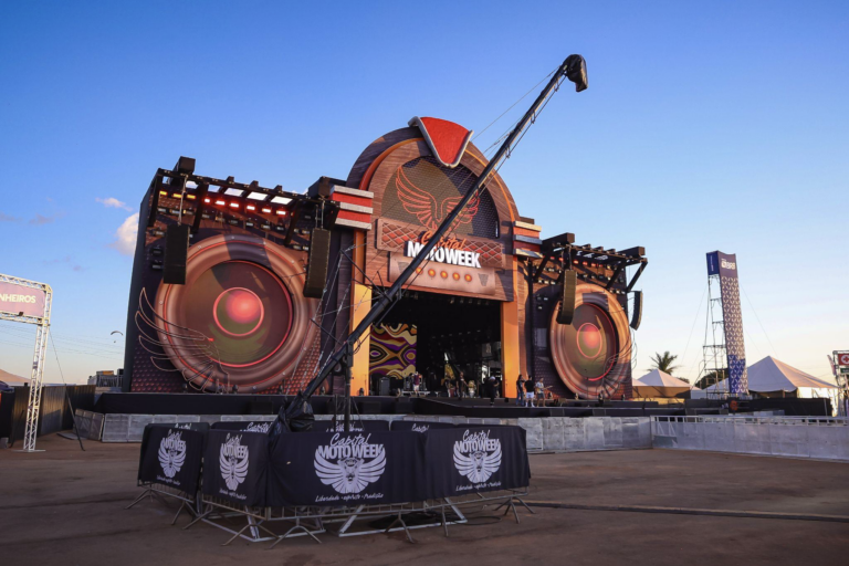 Capital Moto Week 2026 monta estrutura gigante para o festival