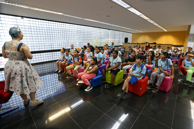 Biblioteca Nacional abre oficinas gratuitas para as crianças