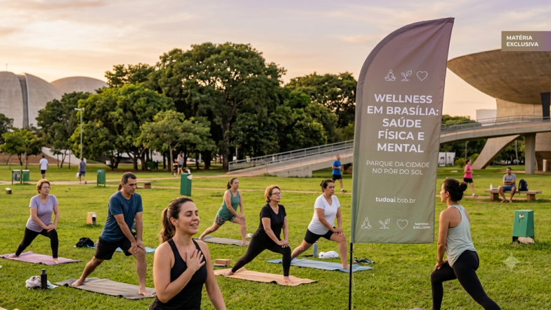 Bem-estar em Brasília ganha força com eventos e arquitetura