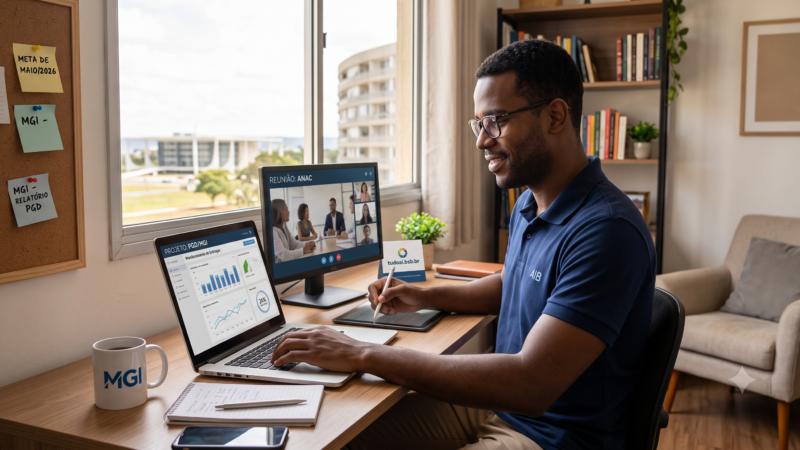 Trabalho remoto atinge quase um quarto dos servidores