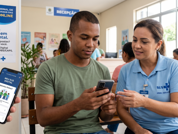 Apostas online ganham alerta e atendimento no SUS