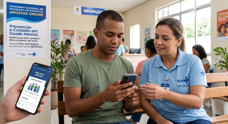 Apostas online ganham alerta e atendimento no SUS