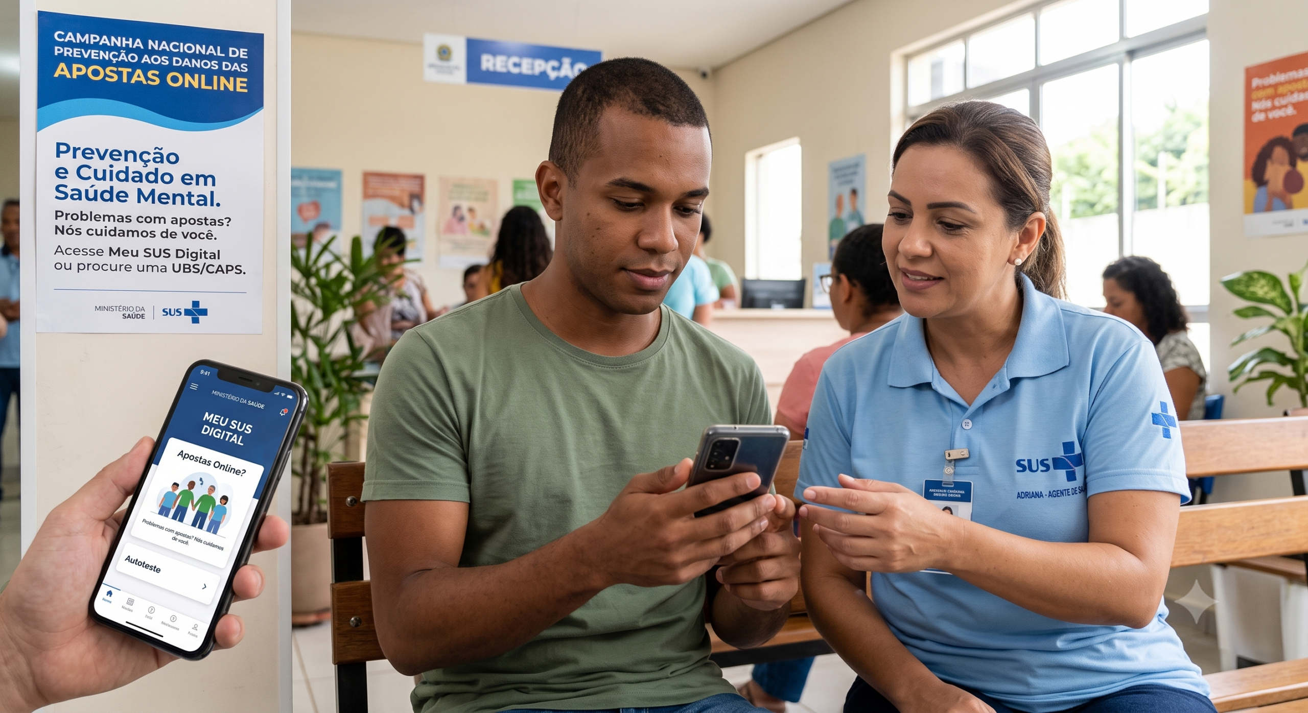 Apostas online ganham alerta e atendimento no SUS