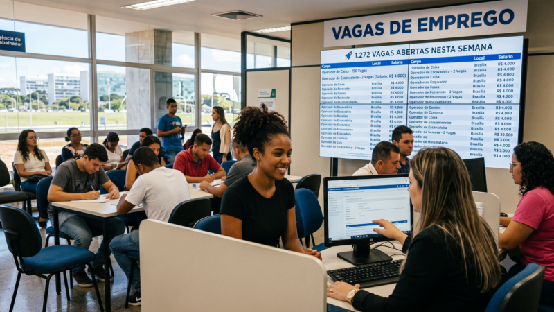 Vagas de emprego abrem a semana com ótimos salários