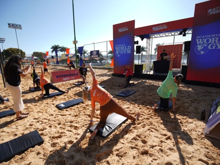 Esporte e bem-estar atraem famílias ao Festival Batida Perfeita