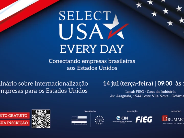 SelectUSA Every Day reúne empresas na FIEG para expandir negócios