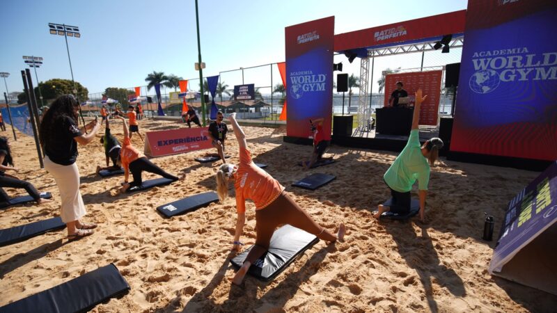 Esporte e bem-estar atraem famílias ao Festival Batida Perfeita