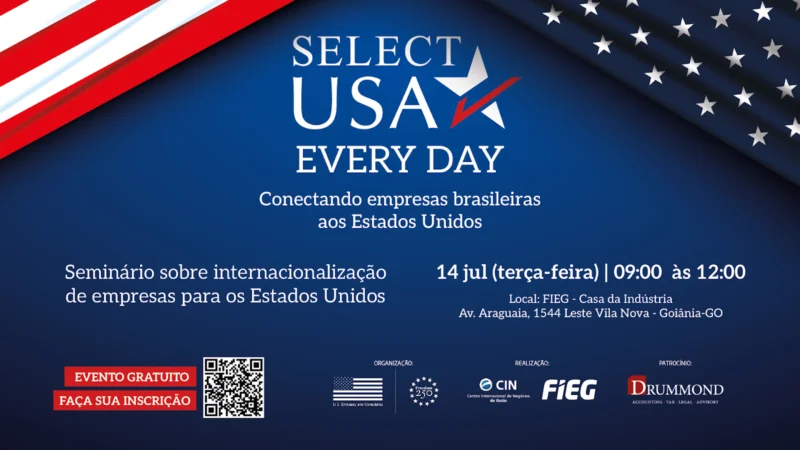SelectUSA Every Day reúne empresas na FIEG para expandir negócios