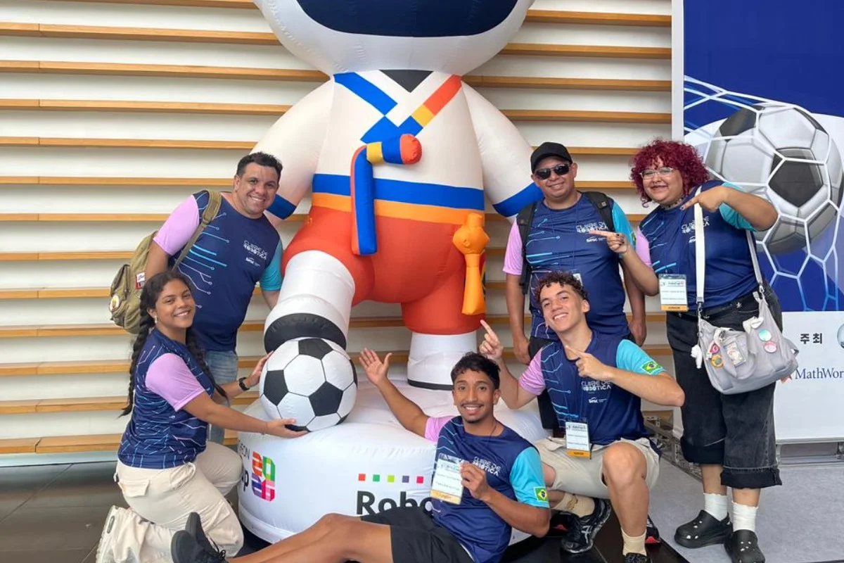 Robótica de Taguatinga conquista título mundial na Coreia do Sul