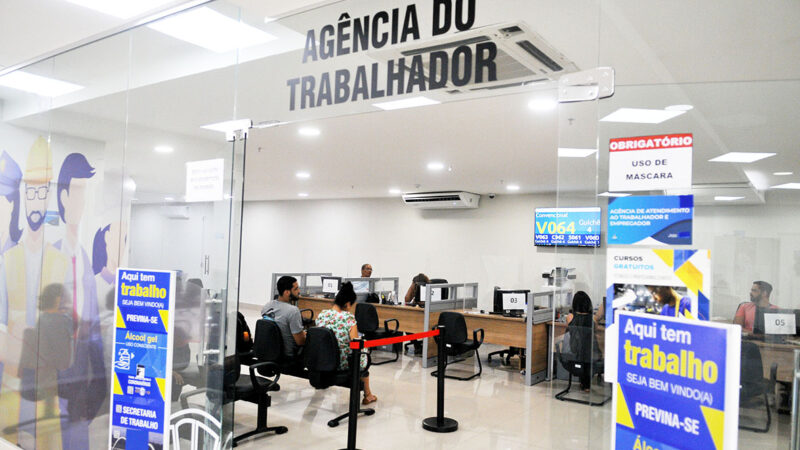 Agências do trabalhador oferecem 806 vagas nesta quinta-feira