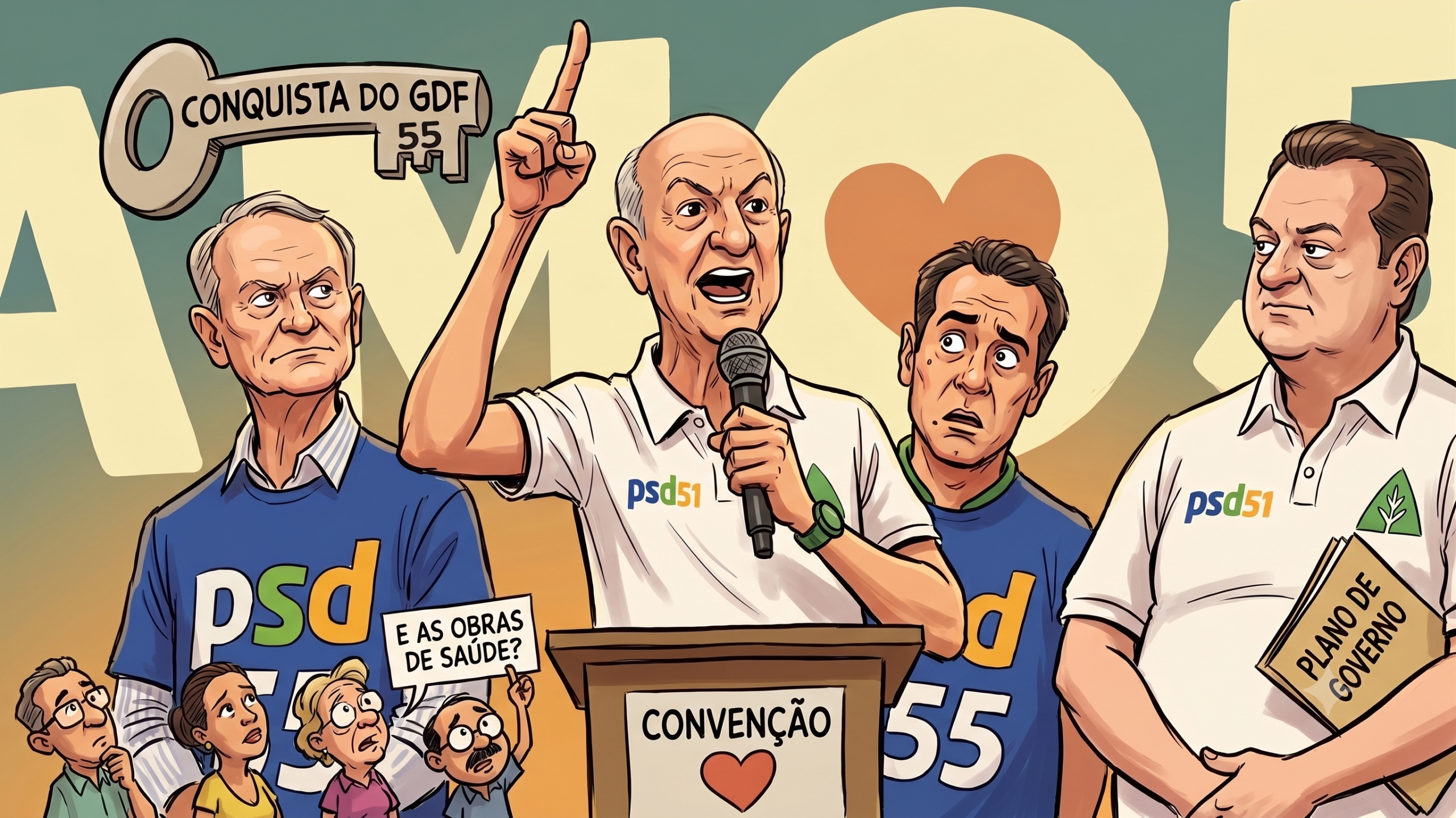 PSD lança José Roberto Arruda como candidato ao GDF